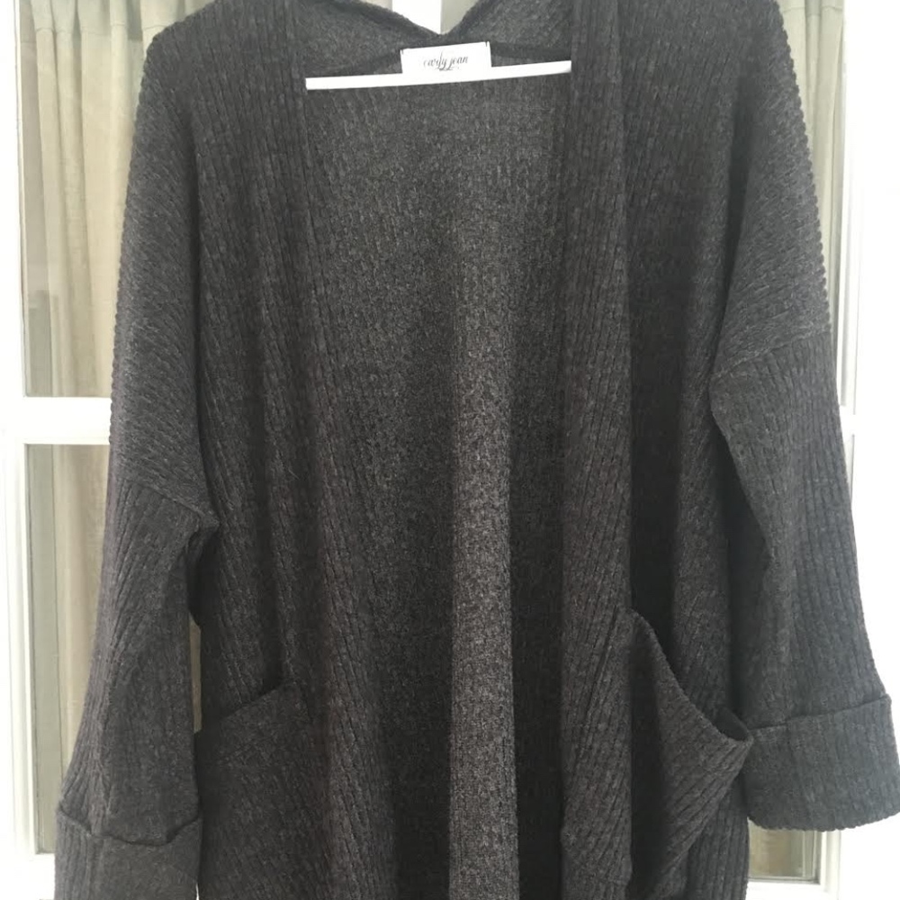 Carly Jean Grey Sweater